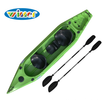 Family Plastic Rotational Moulding Double Touring Kayak